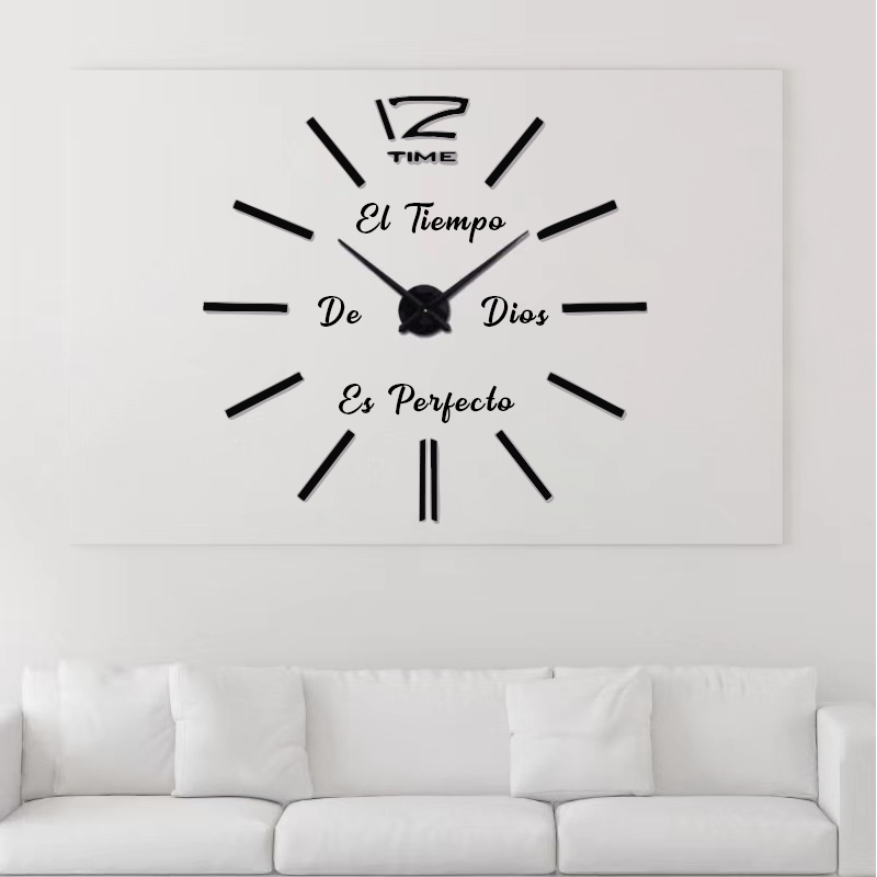 Reloj de pared 003 - 120cm x 120 cm
