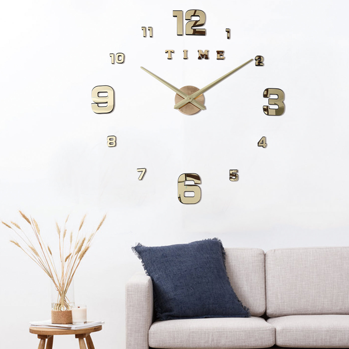 Reloj de pared 005 - 120cm x 120 cm