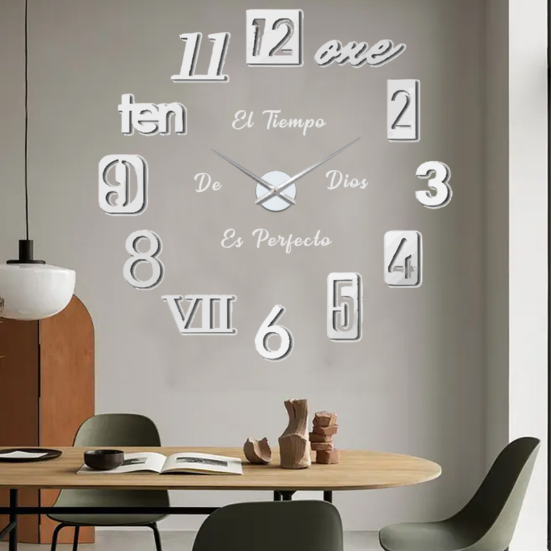 Reloj de pared 007 - 120cm x 120 cm