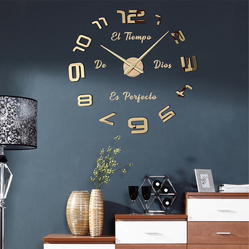 Reloj de pared 008 - 120cm x 120 cm