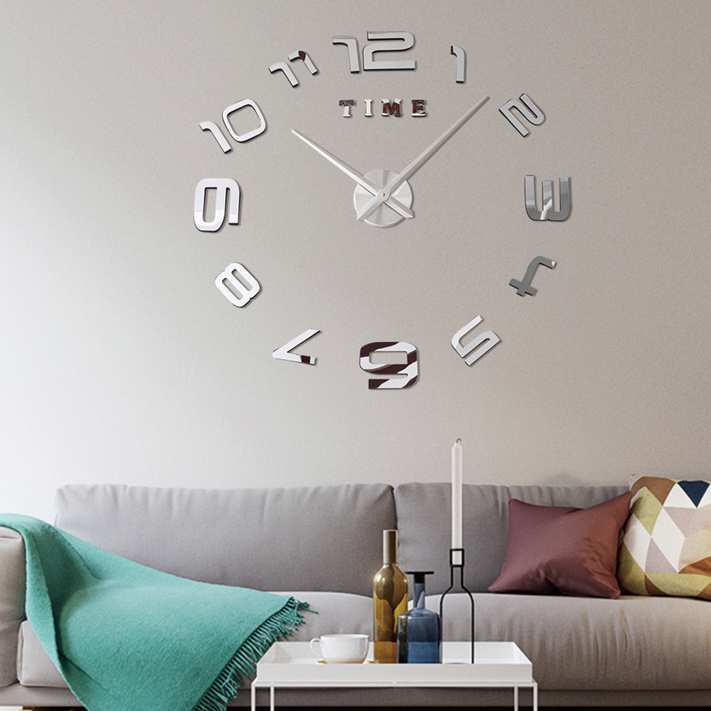 Reloj de pared 008 - 120cm x 120 cm