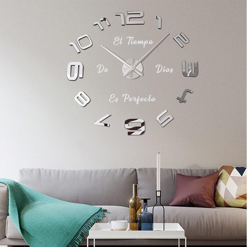 Reloj de pared 008 - 120cm x 120 cm