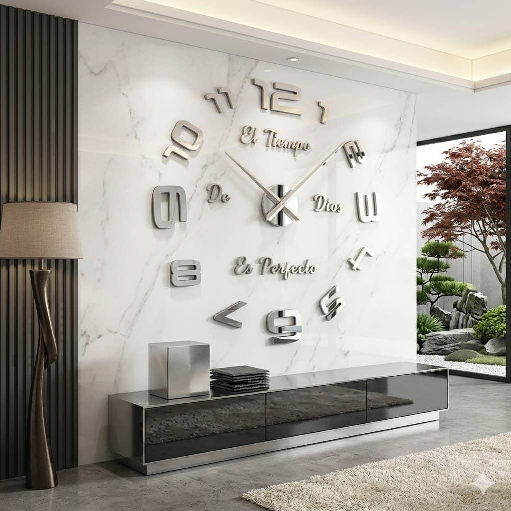 Reloj de pared 008 - 120cm x 120 cm