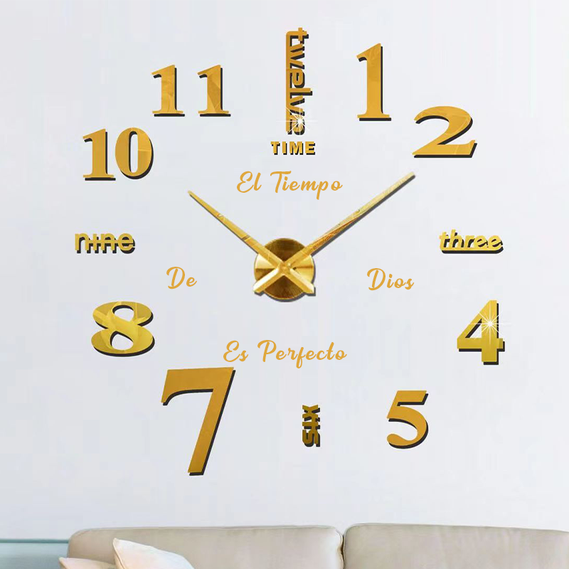 Reloj de pared 015 - 120cm x 120 cm
