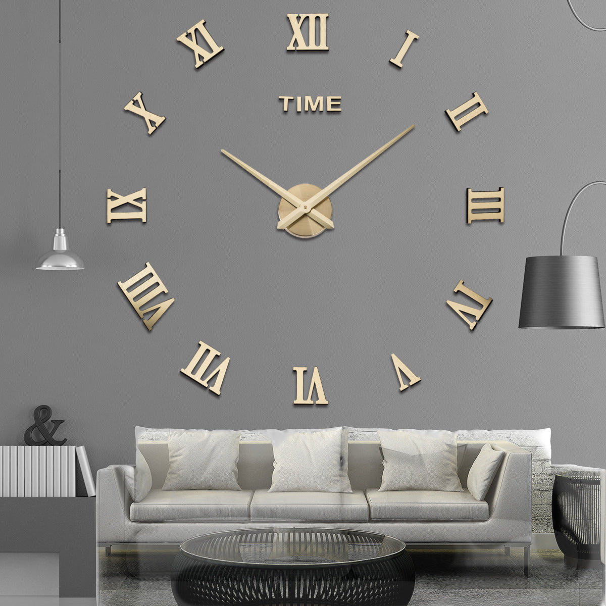 Reloj de pared 019 - 120cm x 120 cm