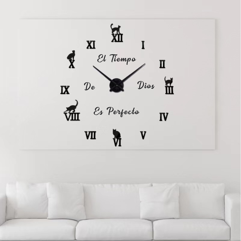 Reloj de pared 020 - 120cm x 120 cm