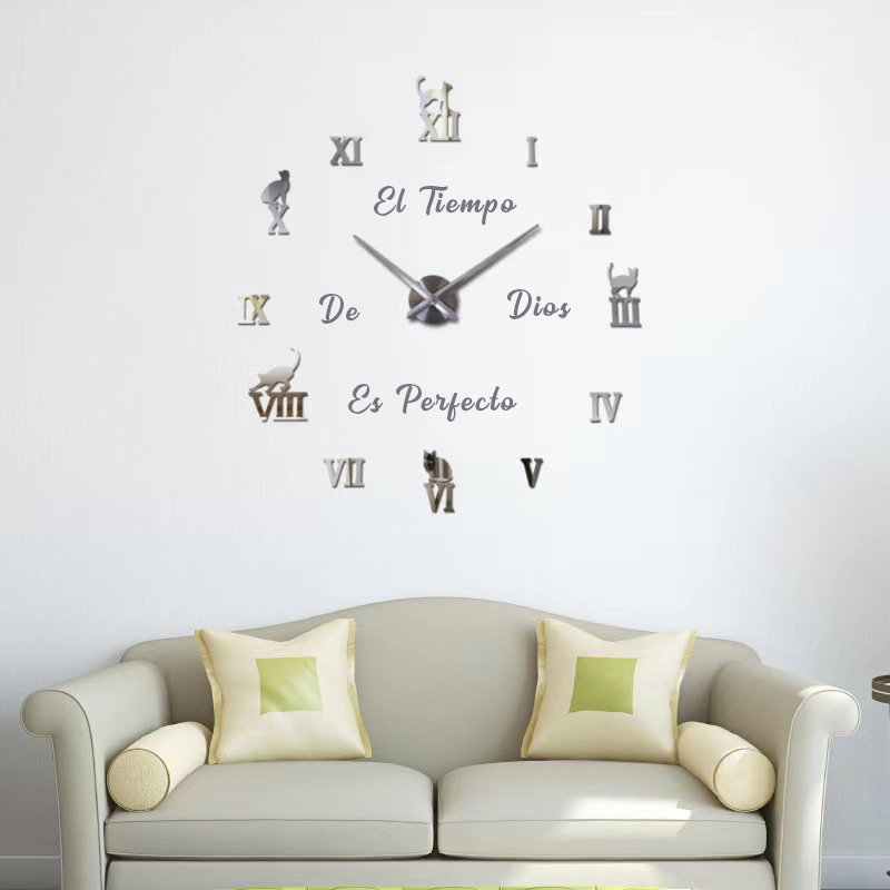 Reloj de pared 020 - 120cm x 120 cm