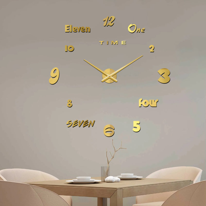 Reloj de pared 022 - 120cm x 120 cm