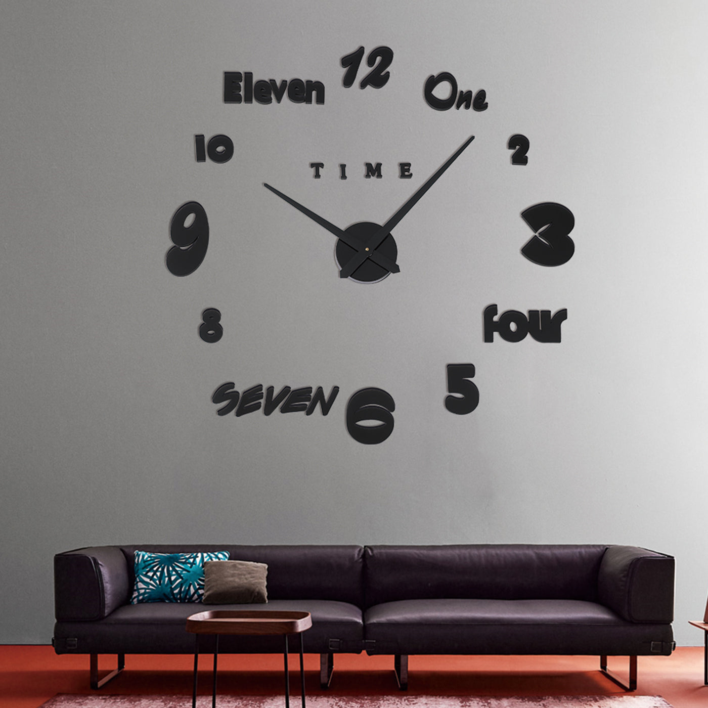 Reloj de pared 022 - 120cm x 120 cm