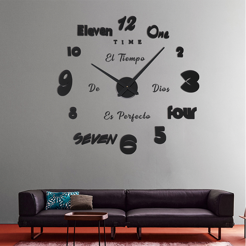 Reloj de pared 022 - 120cm x 120 cm