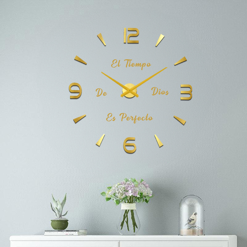 Reloj de pared 034 - 120cm x 120 cm
