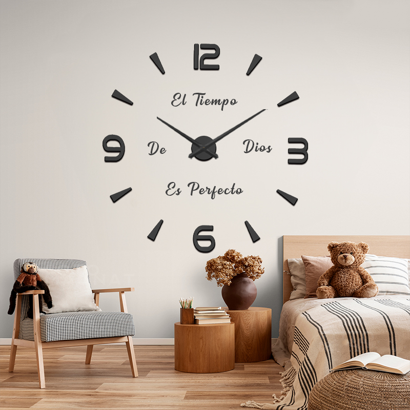 Reloj de pared 034 - 120cm x 120 cm