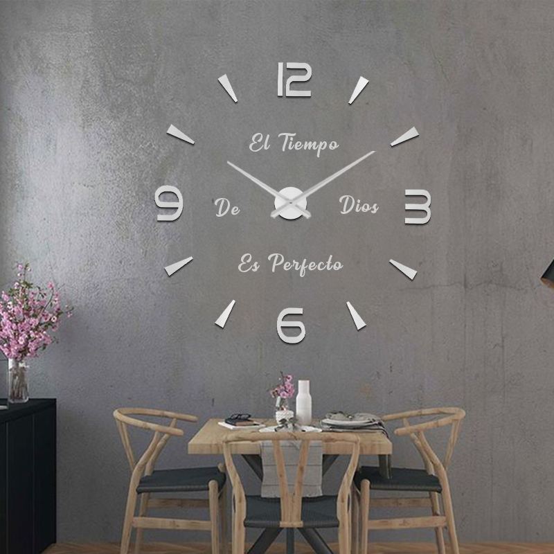 Reloj de pared 034 - 120cm x 120 cm