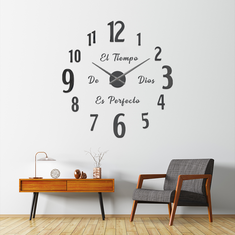 Reloj de pared 1725 - 120cm x 120 cm