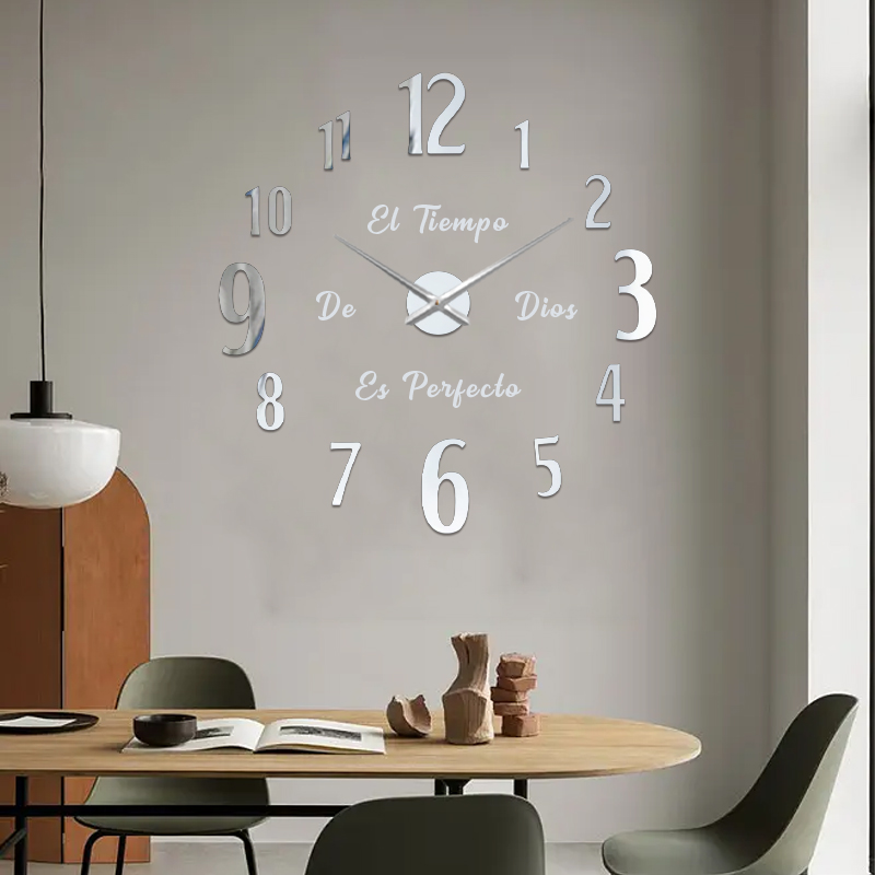 Reloj de pared 1725 - 120cm x 120 cm