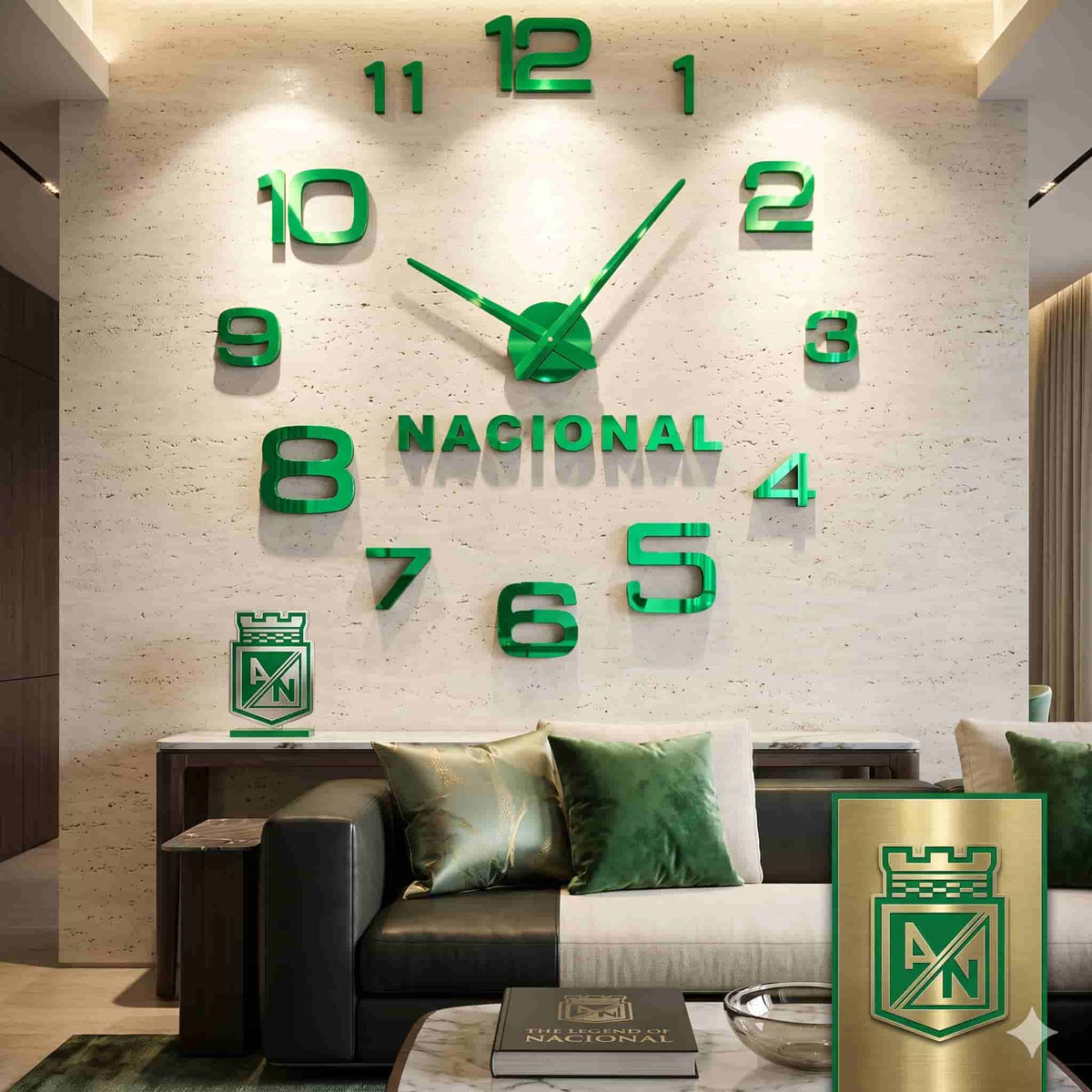 Reloj de pared 1809 Nacional - 100 x 100 cm