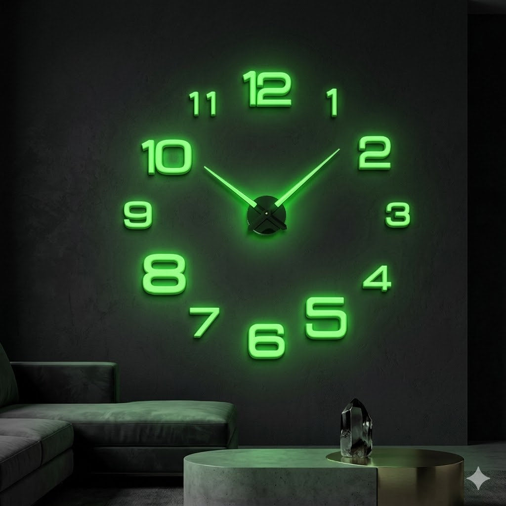 Reloj de pared 1809 Brillante - 120 x 120 cm