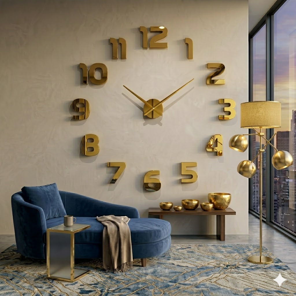 Reloj de pared 002 - 120cm x 120 cm
