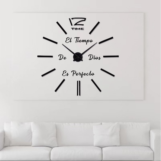 Reloj de pared 003 - 120cm x 120 cm