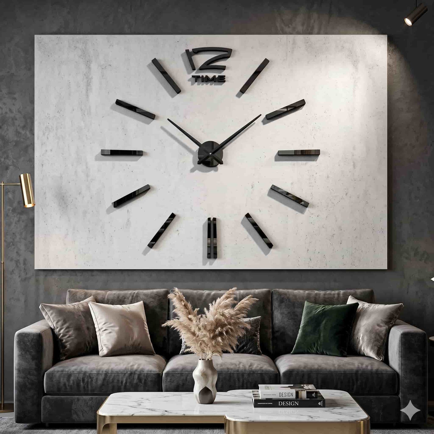 Reloj de pared 003 - 120cm x 120 cm