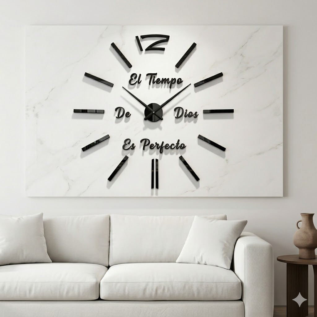 Reloj de pared 003 - 120cm x 120 cm