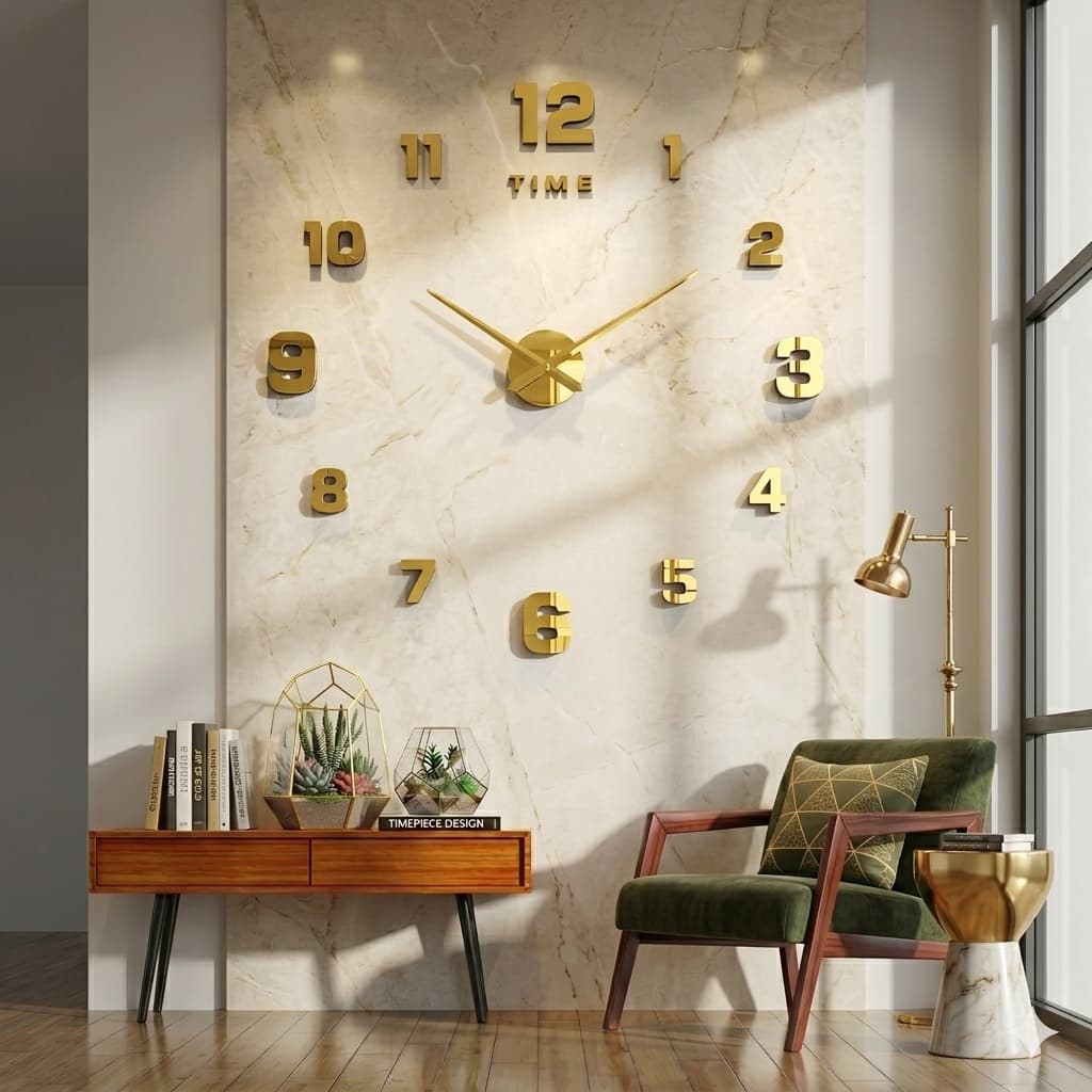 Reloj de pared 005 - 120cm x 120 cm