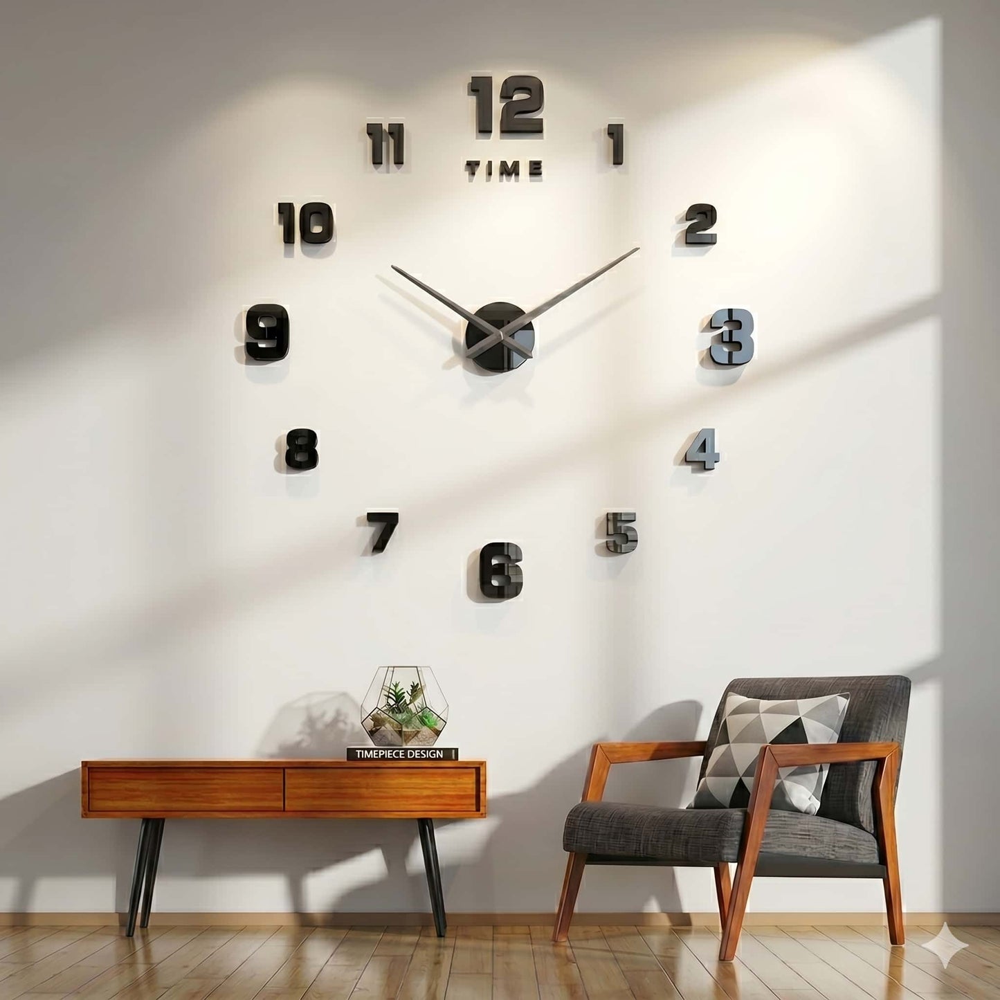 Reloj de pared 005 - 120cm x 120 cm