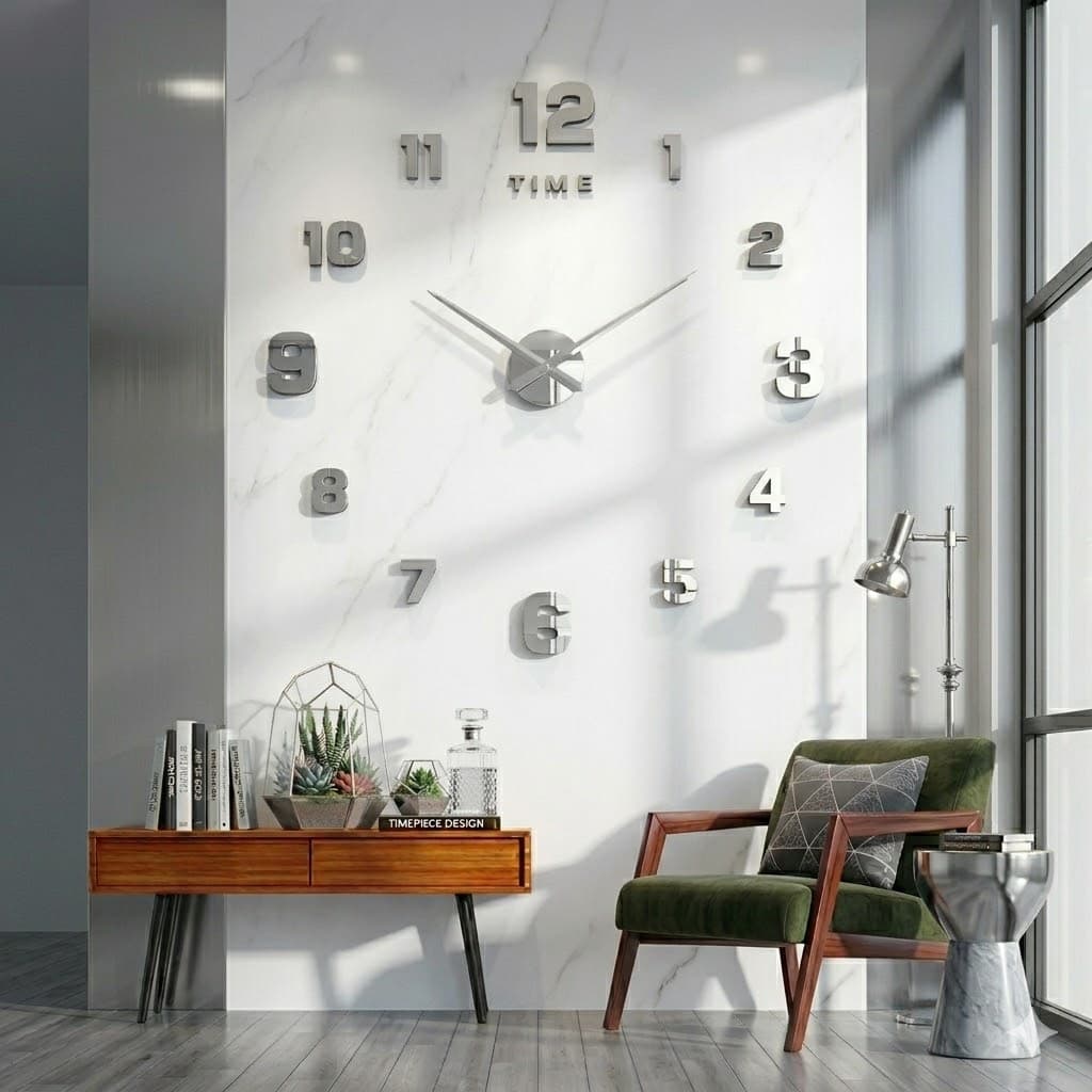 Reloj de pared 005 - 120cm x 120 cm