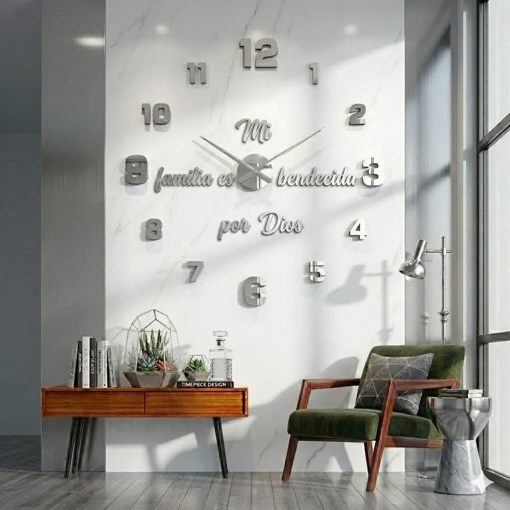Reloj de pared 005 - 120cm x 120 cm