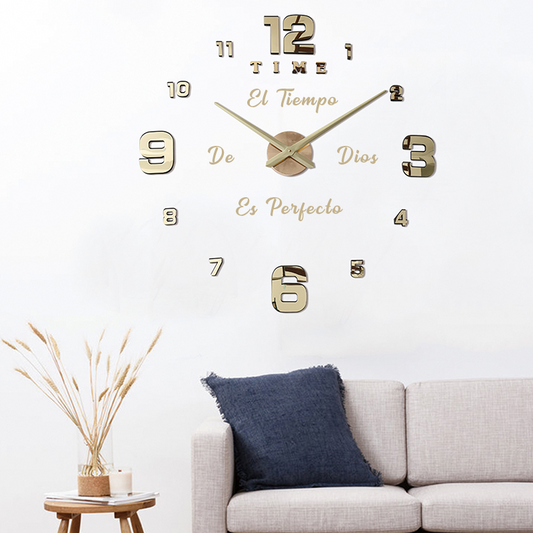 Reloj de pared 005 - 120cm x 120 cm
