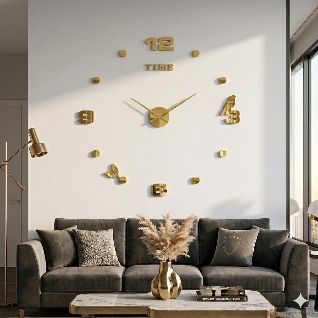Reloj de pared 006 - 120cm x 120 cm