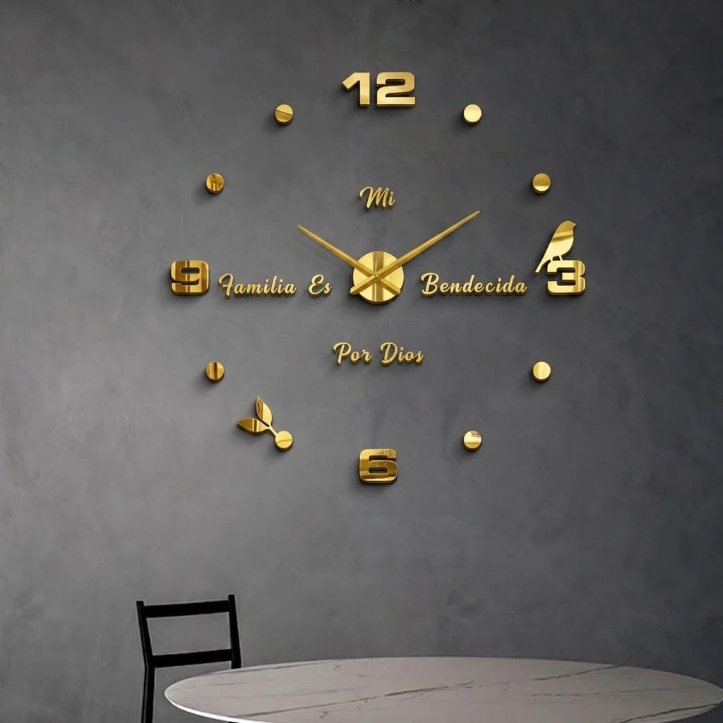 Reloj de pared 006 - 120cm x 120 cm