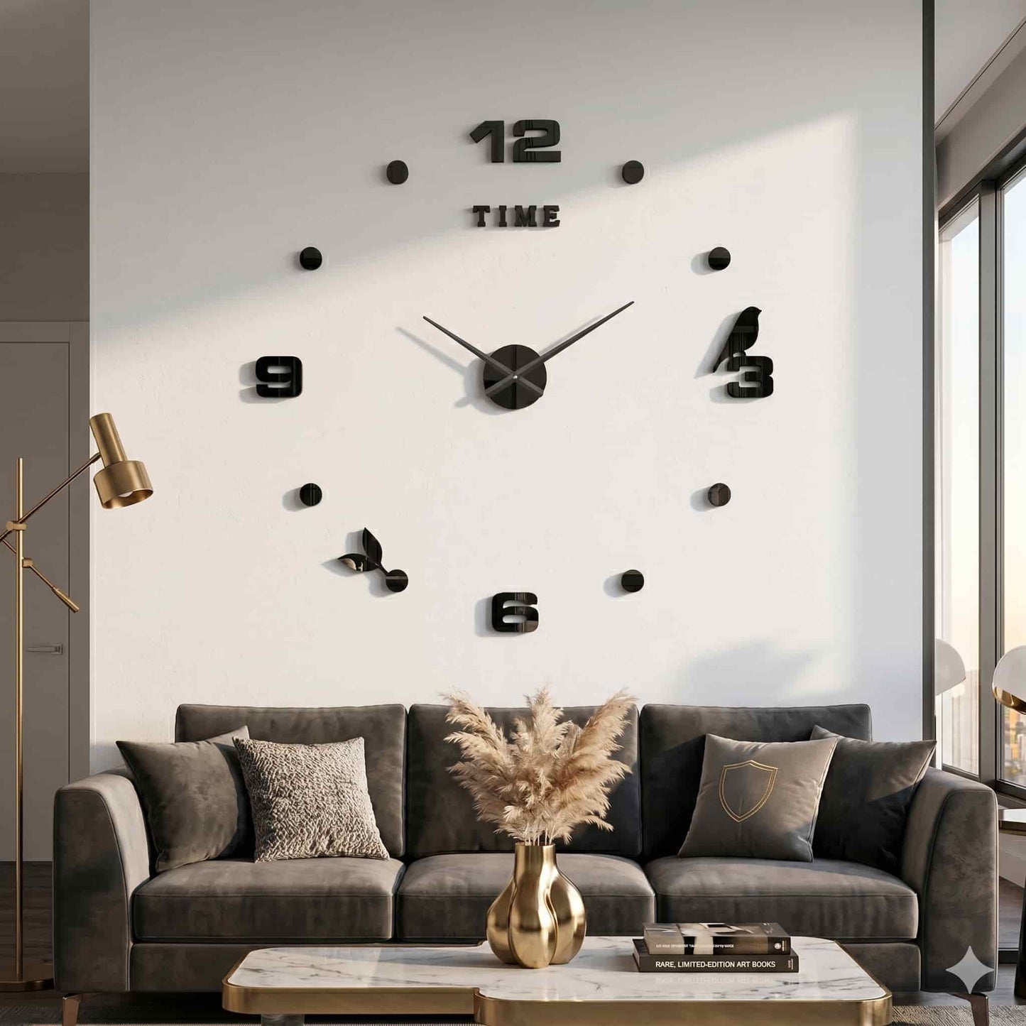 Reloj de pared 006 - 120cm x 120 cm