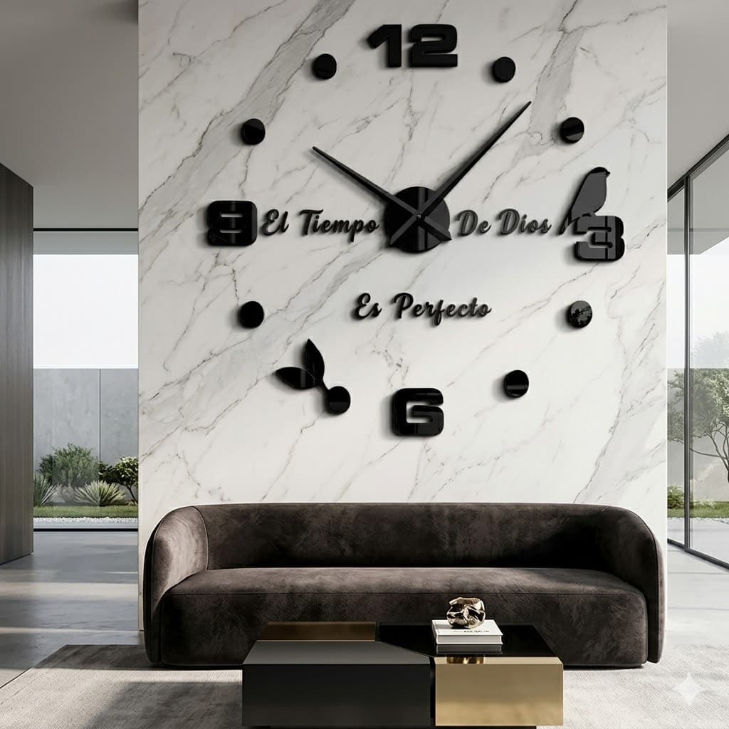 Reloj de pared 006 - 120cm x 120 cm