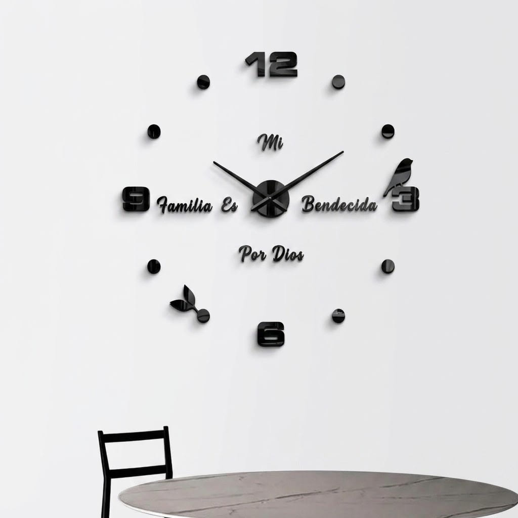 Reloj de pared 006 - 120cm x 120 cm