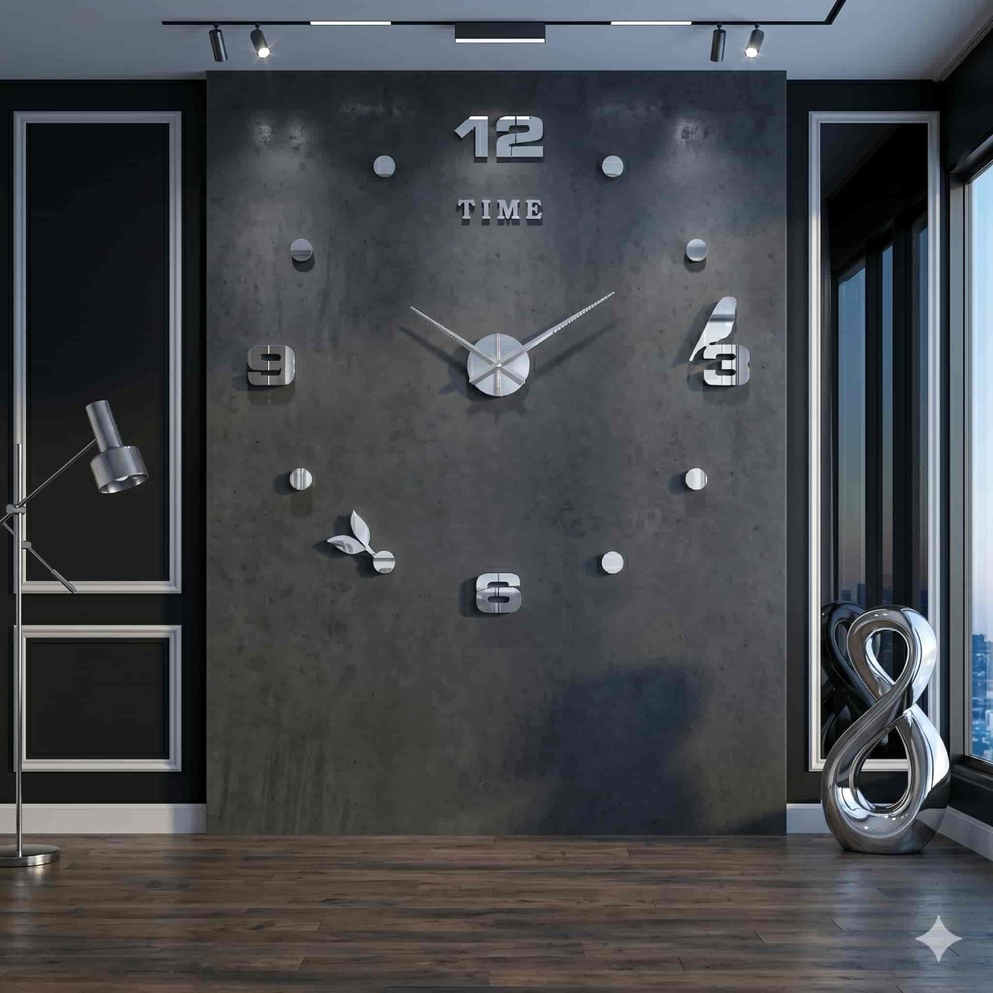 Reloj de pared 006 - 120cm x 120 cm