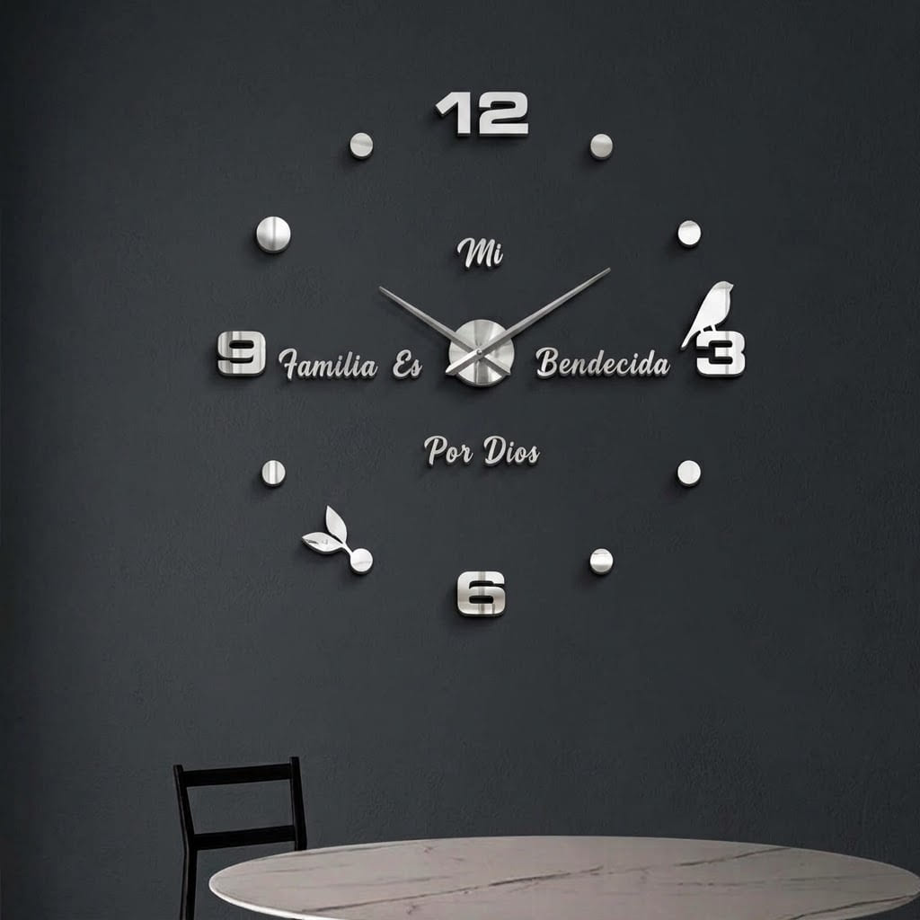 Reloj de pared 006 - 120cm x 120 cm