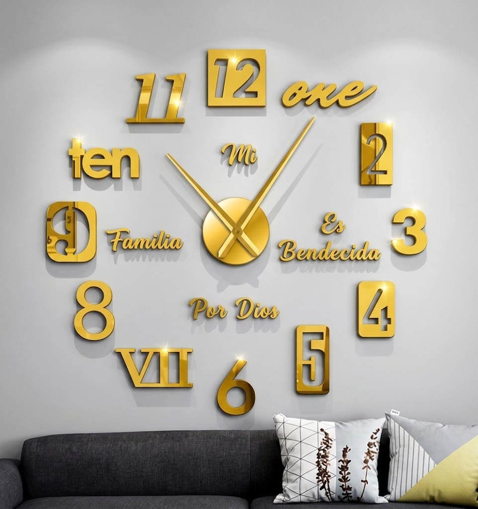 Reloj de pared 007 - 120cm x 120 cm