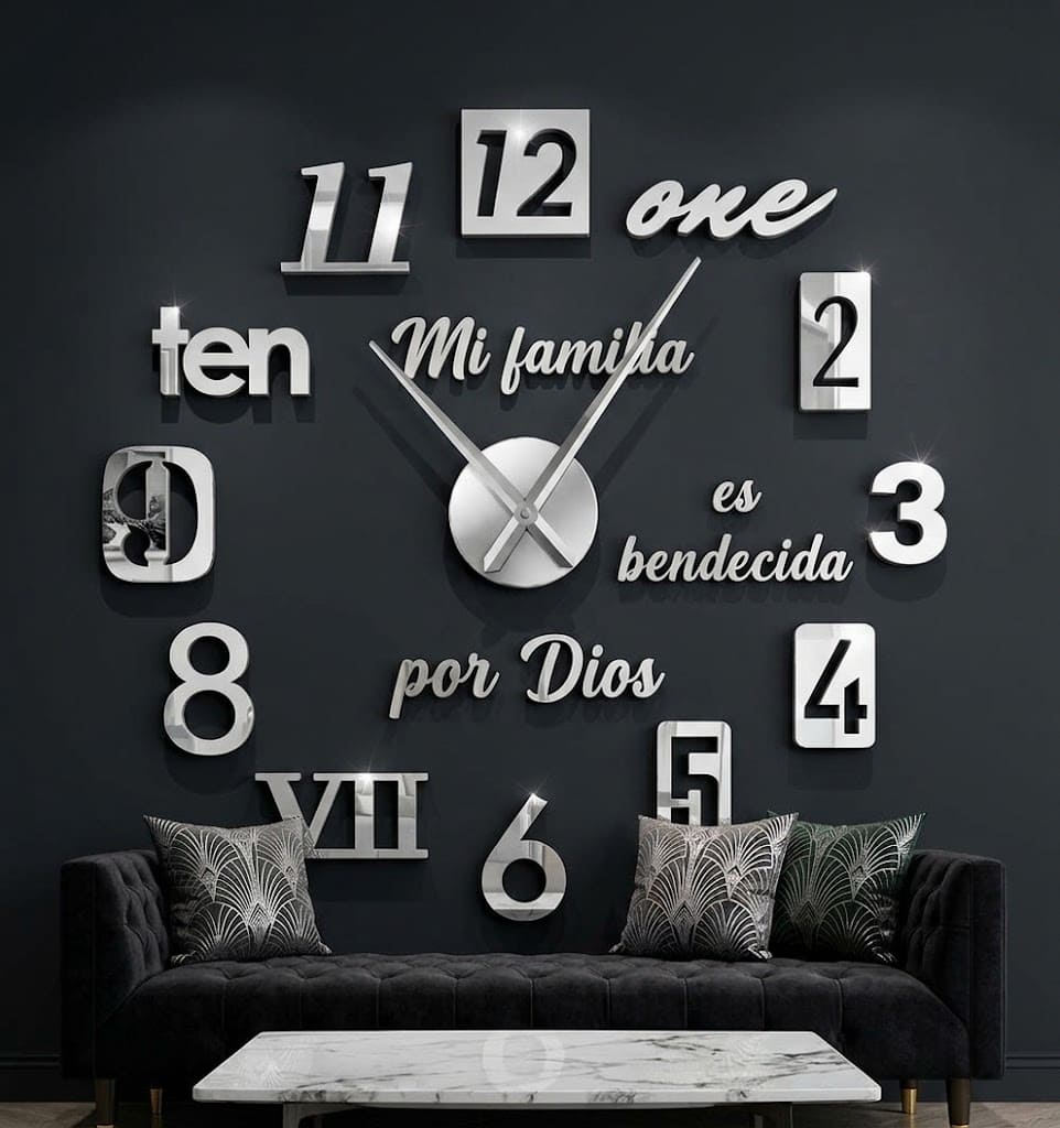 Reloj de pared 007 - 120cm x 120 cm
