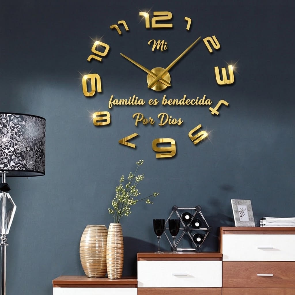 Reloj de pared 008 - 120cm x 120 cm