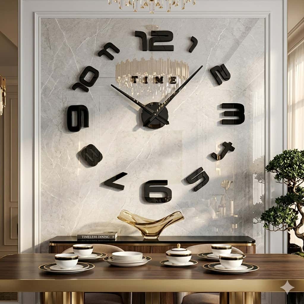 Reloj de pared 008 - 120cm x 120 cm