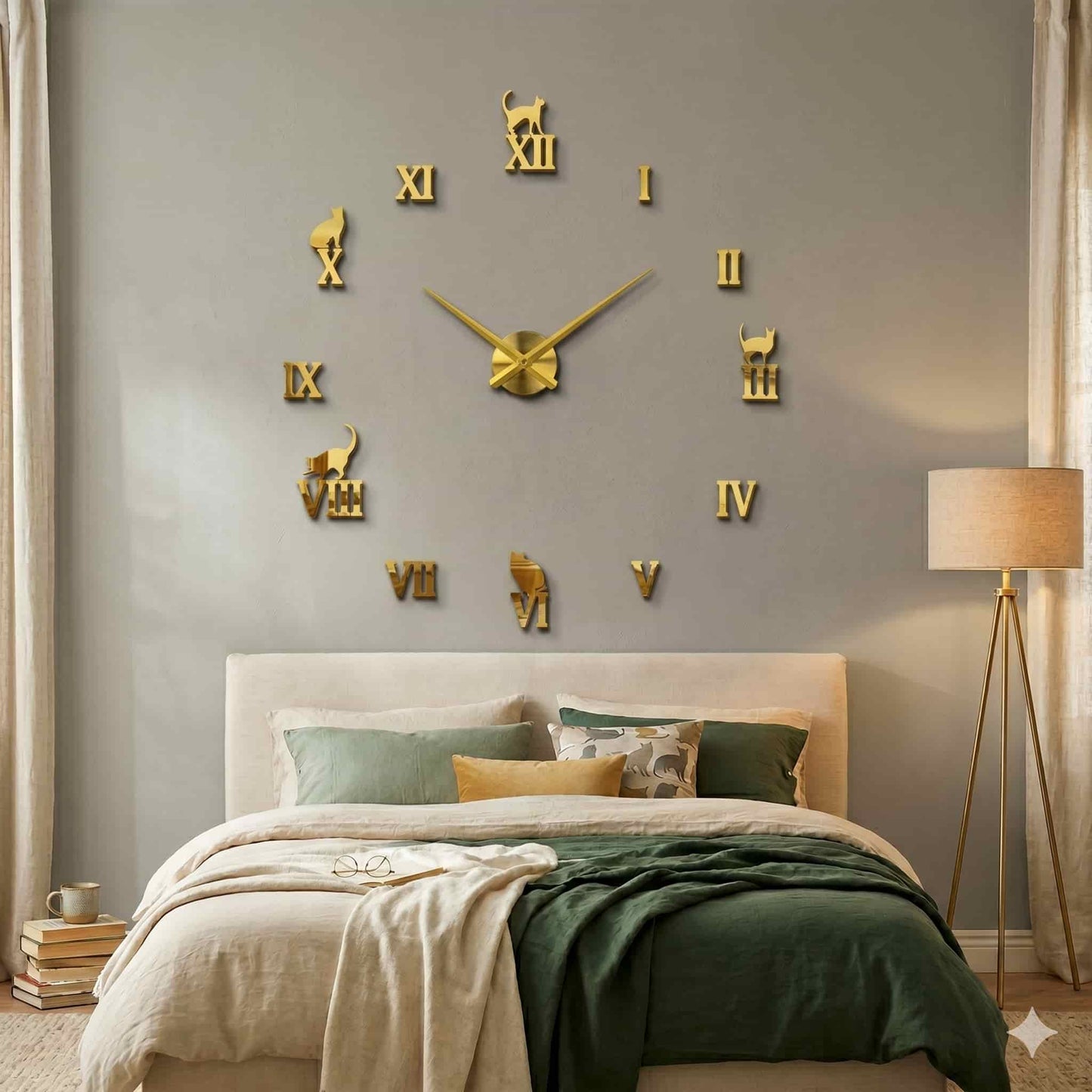 Reloj de pared 020 - 120cm x 120 cm