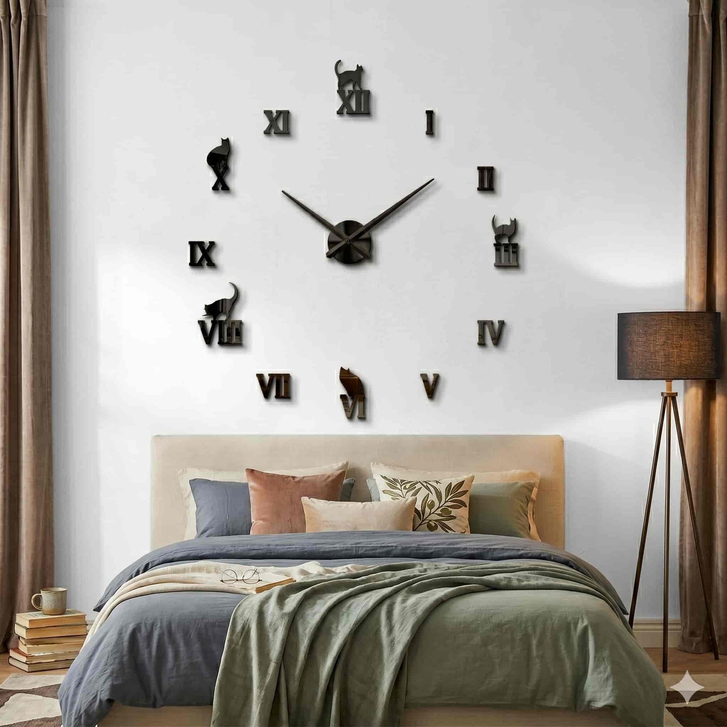 Reloj de pared 020 - 120cm x 120 cm