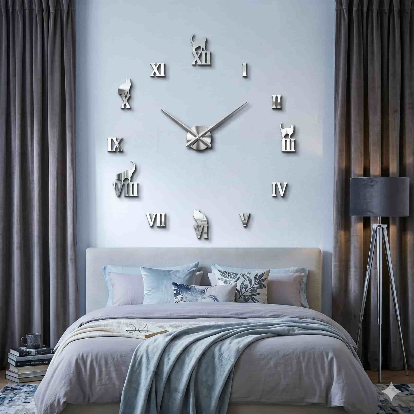 Reloj de pared 020 - 120cm x 120 cm