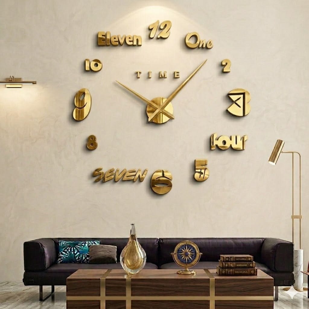 Reloj de pared 022 - 120cm x 120 cm