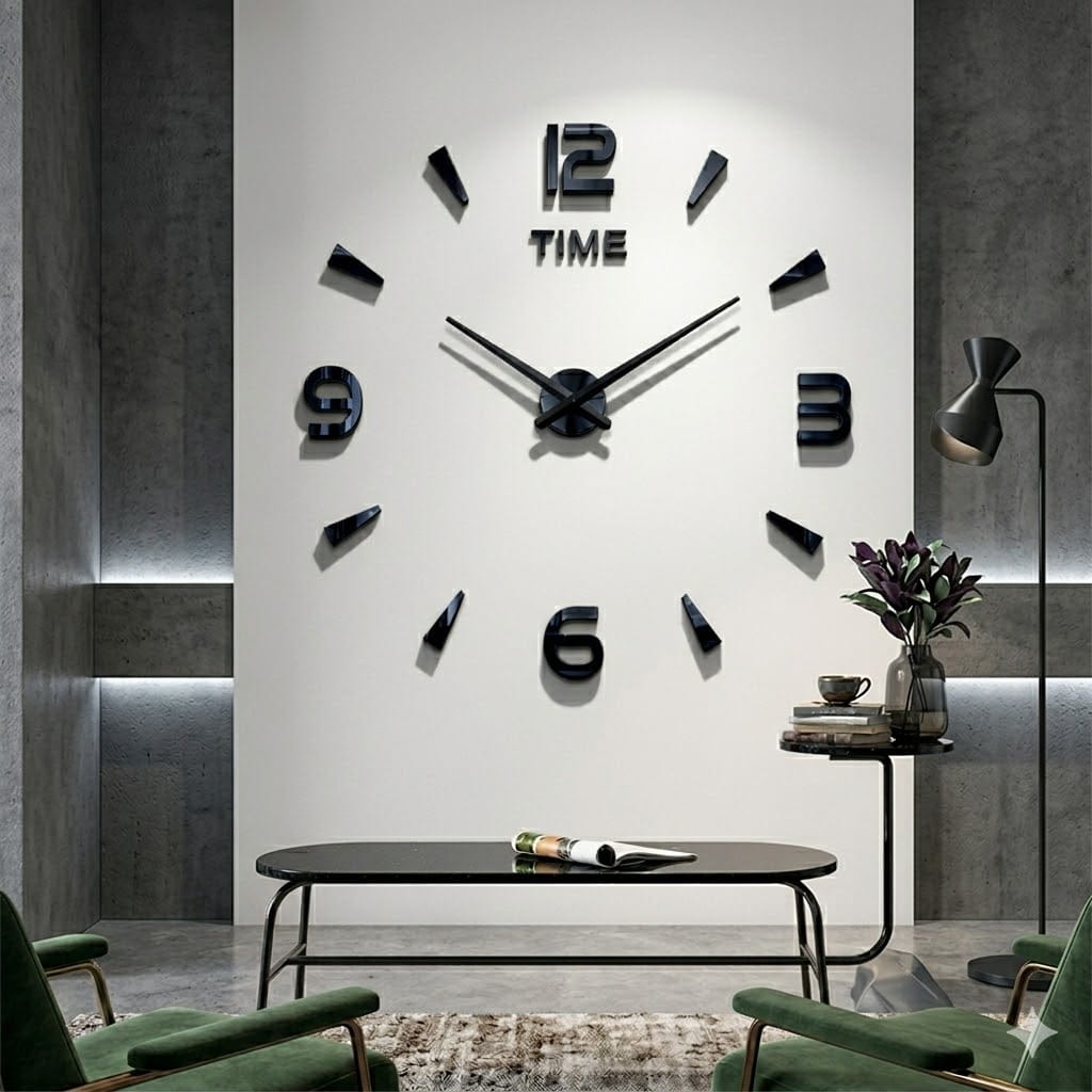 Reloj de pared 034 - 120cm x 120 cm