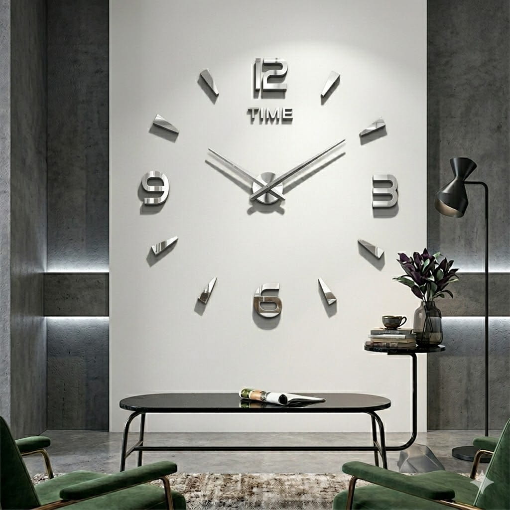 Reloj de pared 034 - 120cm x 120 cm