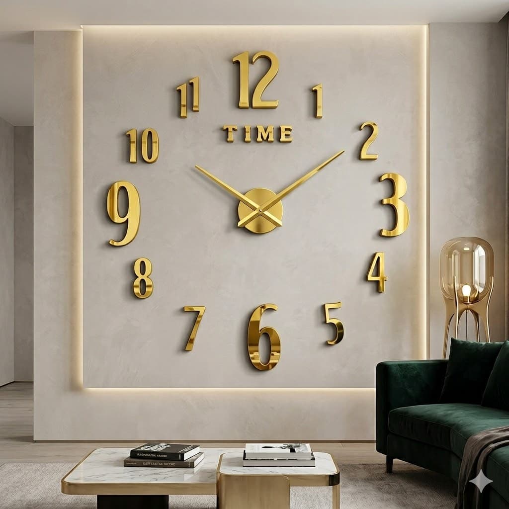 Reloj de pared 1725 - 120cm x 120 cm