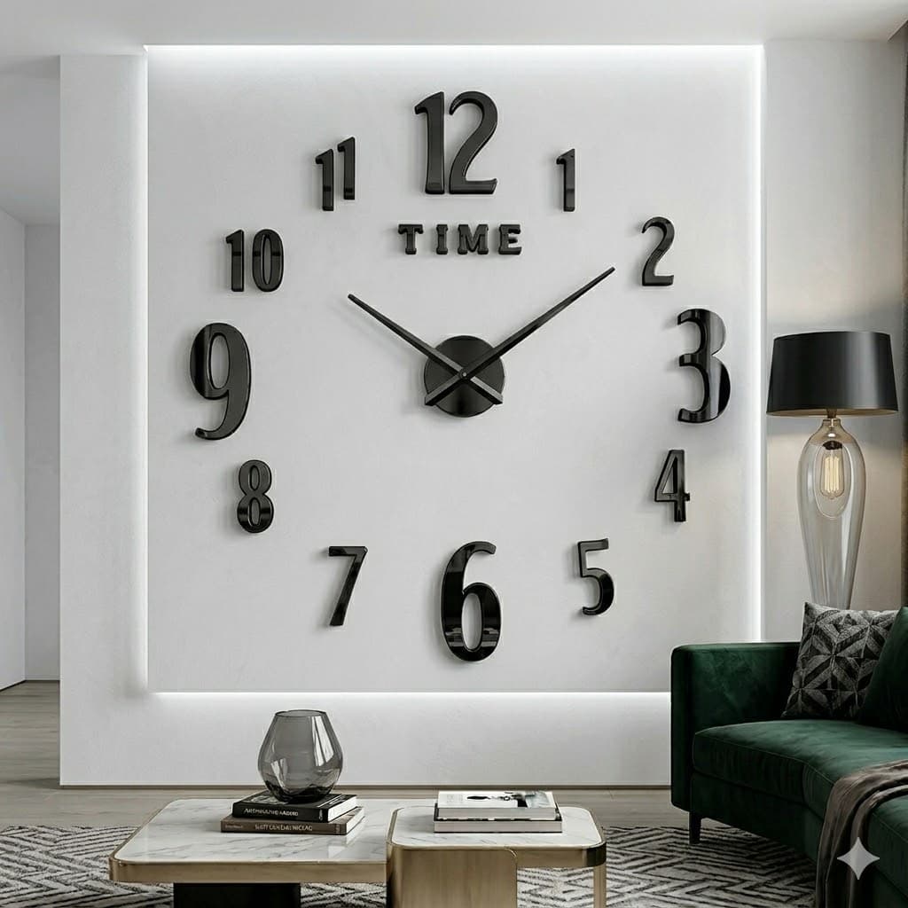 Reloj de pared 1725 - 120cm x 120 cm