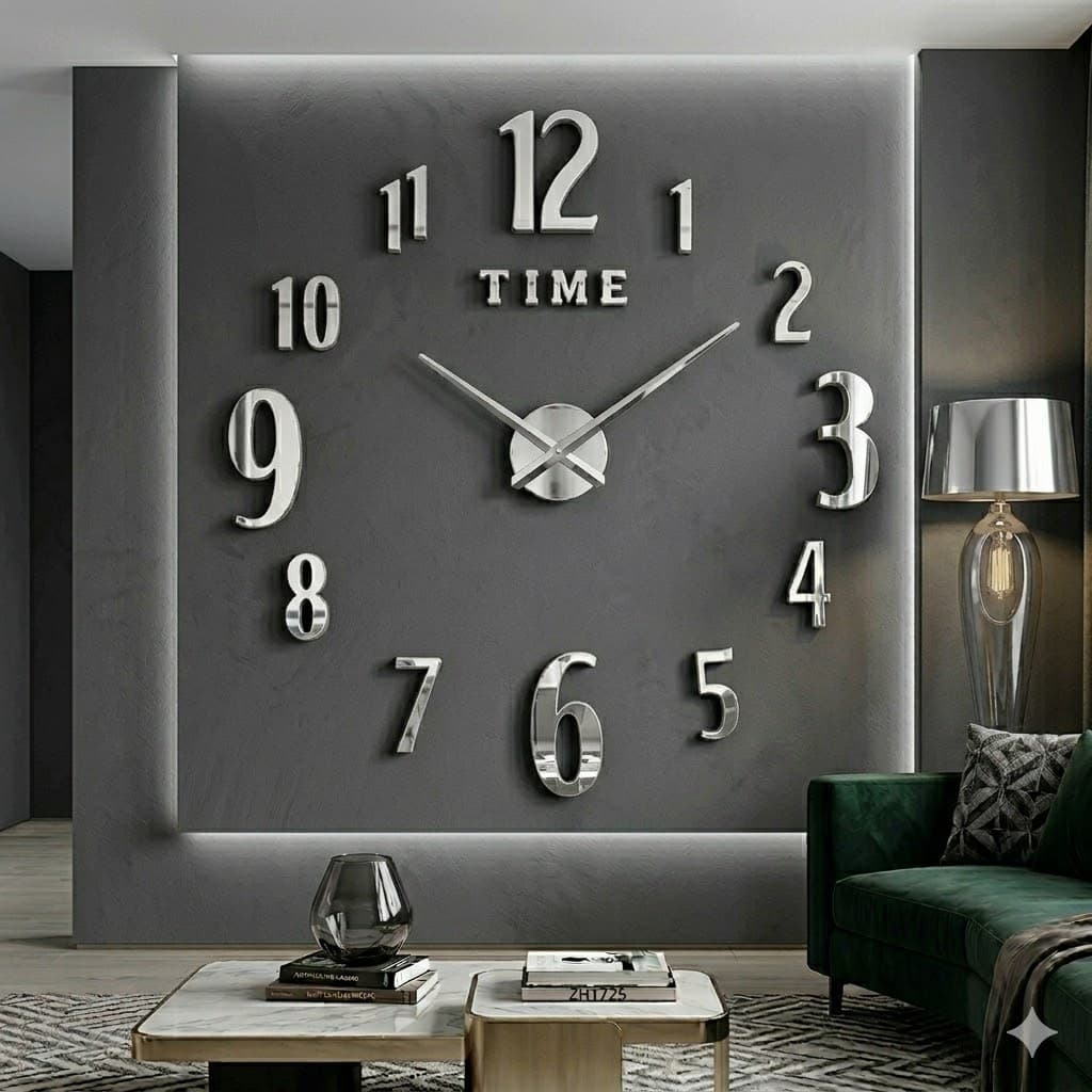 Reloj de pared 1725 - 120cm x 120 cm